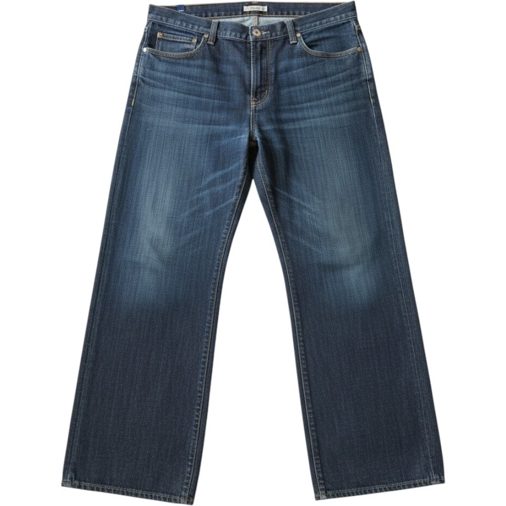 Citizens of Humanity Evans Mens 36 Dark Wash Relaxed Straight Jeans Made in USA